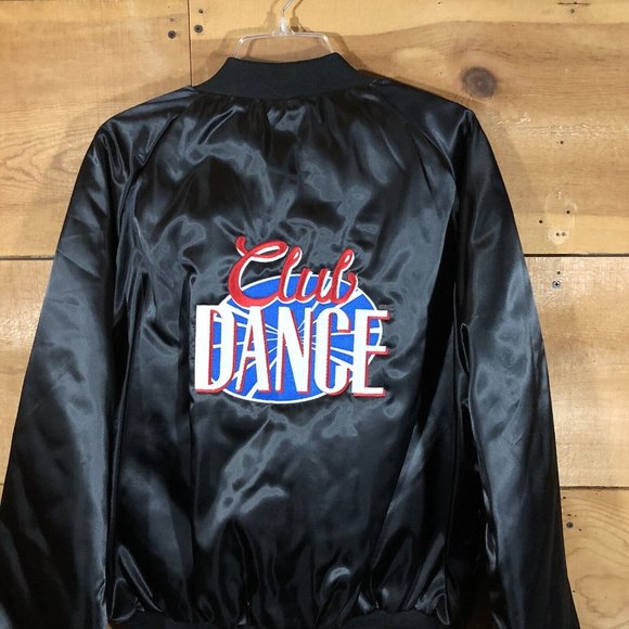 NEW Club Dance King Louie PRO FIT Union Tag Bomber Jacket Mens Size L TNN Snap - Picture 10 of 12